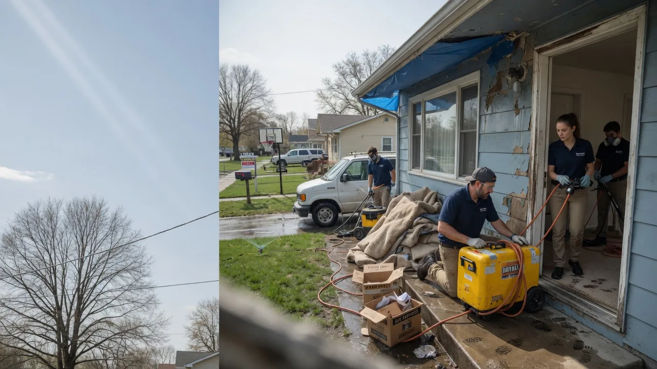 Basement Flood Cleanup in Elk River, MN near me